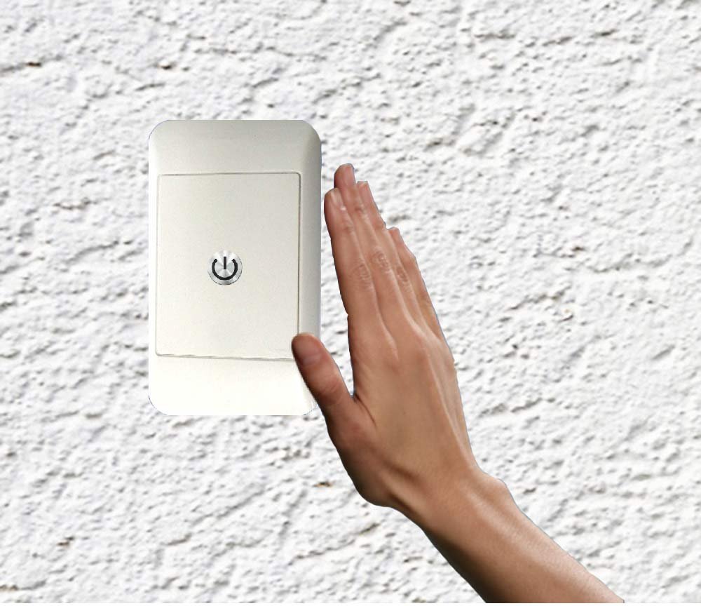 hand and switch 2 Edel Smart Switches